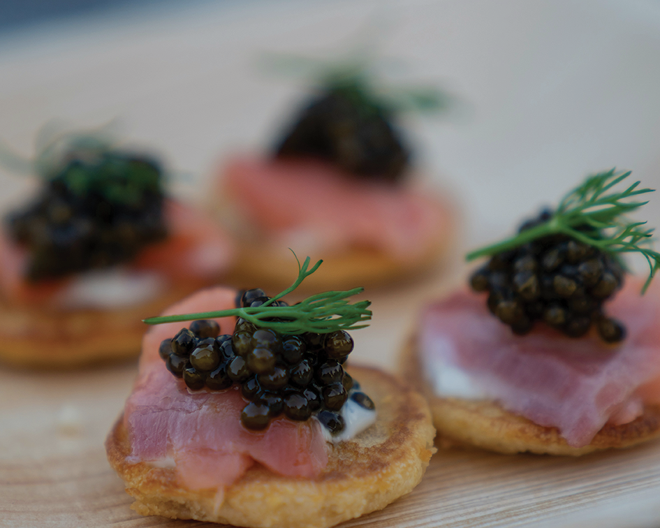 Caviar, Balik & Champagne Tasting